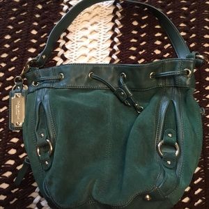 Green hobo bag
